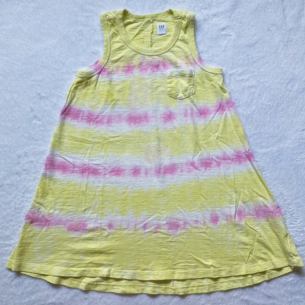 Tie-Dye Tank Swing Dress